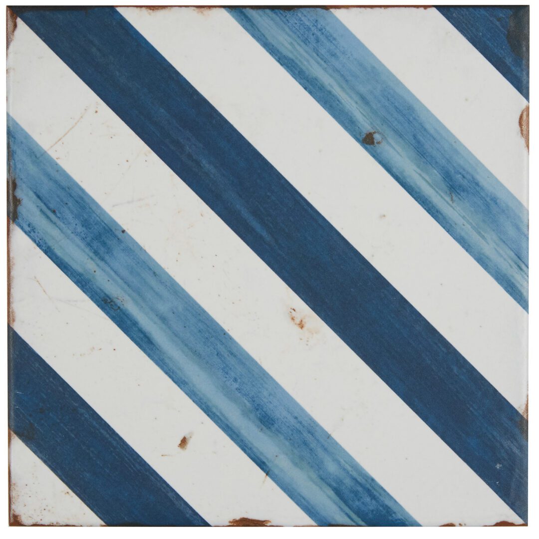 Retrospectives Royal Blues Porcelain 8x8 Floor - Image 5