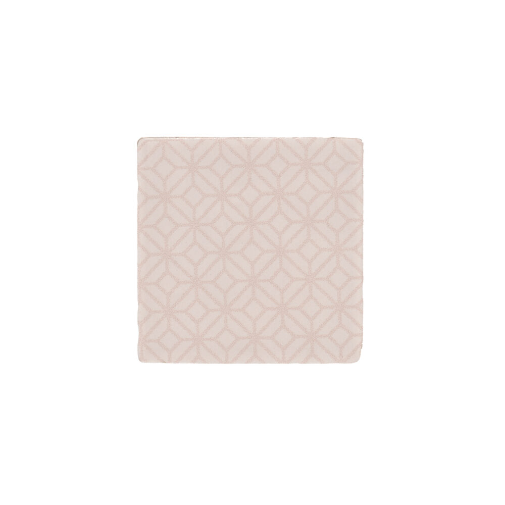 A square tile with a pattern of squares.