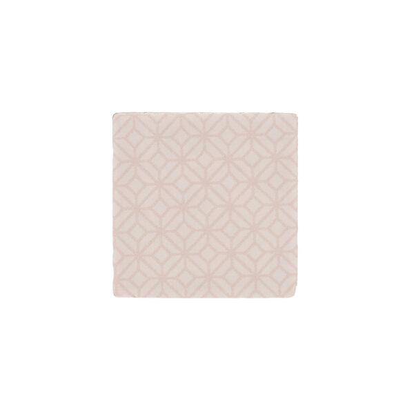 A square tile with a pattern of squares.