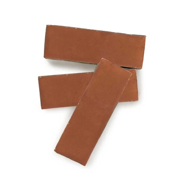 A brown piece of paper with the number seven on it.