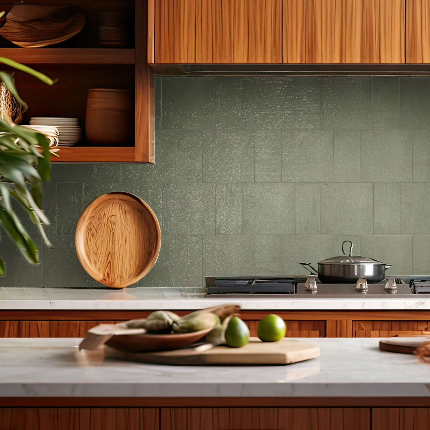 Plastra Atelier Sage Mist 3.5"x7" Through-Body Porcelain Tile (Box of 60 Pieces) - Image 4