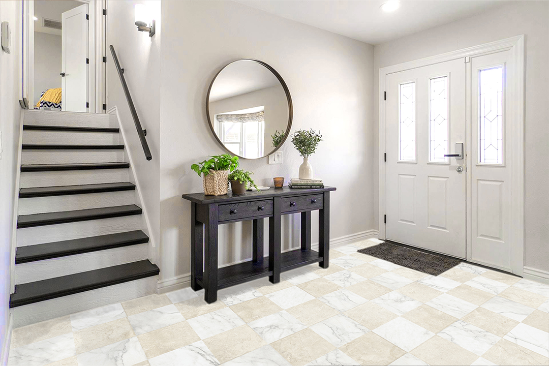 Arcade Blanche 12"x12" Rectified Porcelain Floor Tile (Box of 6 Pieces) - Image 5