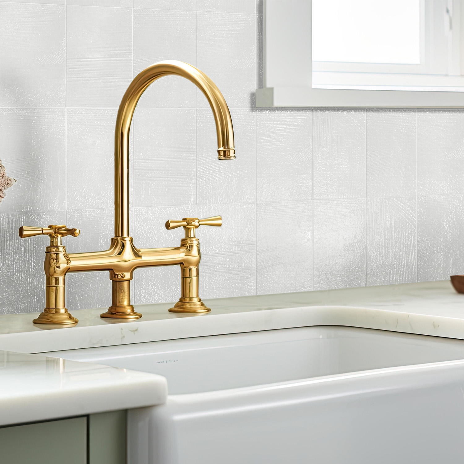 Plastra Atelier Plaster 3.5"x7" Through-Body Porcelain Tile (Box of 60 Pieces) - Image 4