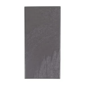 Plastra Atelier Midnight Slate 3.5"x7" Through-Body Porcelain Tile (Box of 60 Pieces)