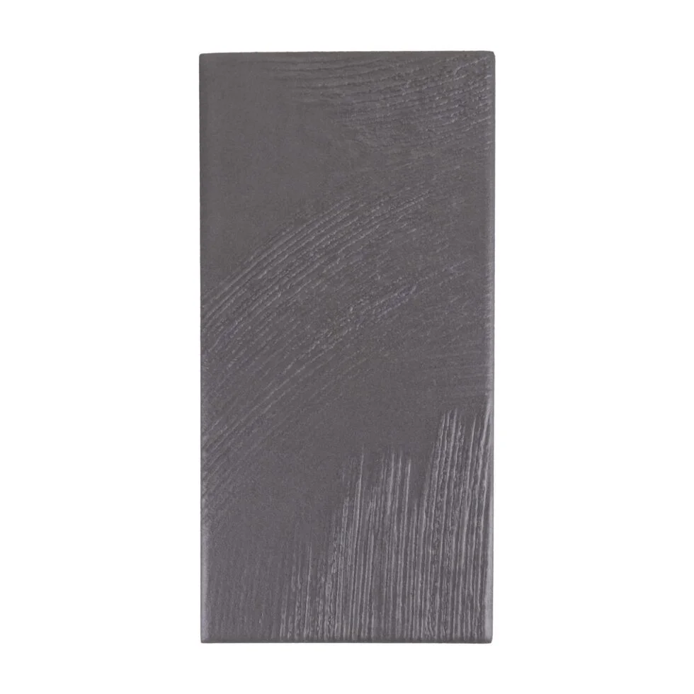 Plastra Atelier Midnight Slate 3.5"x7" Through-Body Porcelain Tile (Box of 60 Pieces)