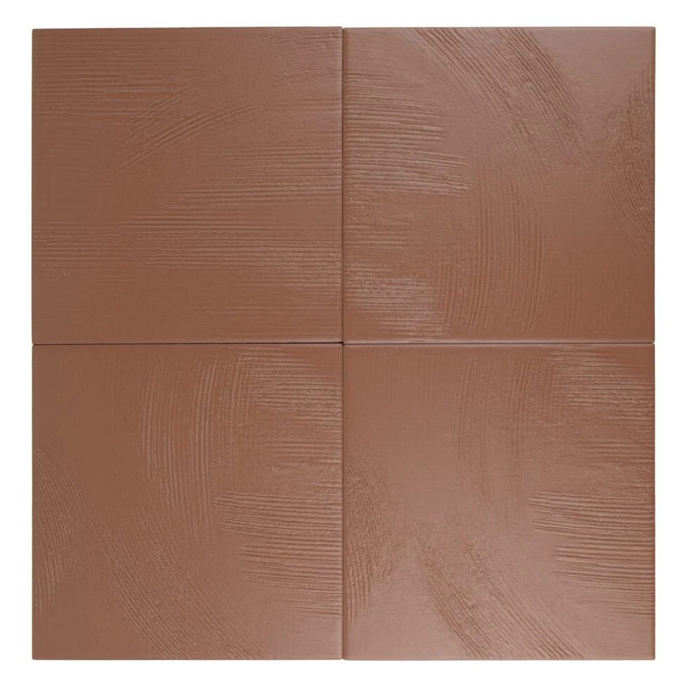Plastra Atelier Terra Silk 7"x7" Through-Body Porcelain Tile (Box of 30 Pieces) - Image 2