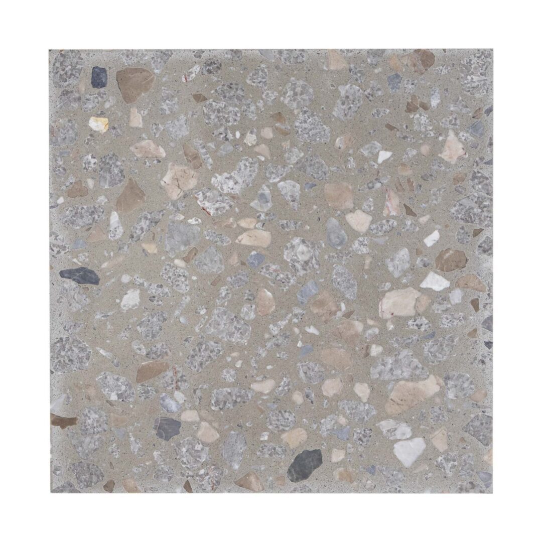 Terrazzo Studio River Walk 8"x8" Terrazzo Floor Tile (Box of 13 Pieces)