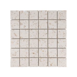 Terrazzo Studio Garden Glow 2x2 Terrazzo Mosaic on 11.81"x11.81" Mesh-Mounted Sheet